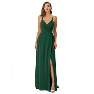 Azazie Dark Green Bridesmaid Dress